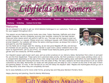 Tablet Screenshot of lilyfields.co.nz